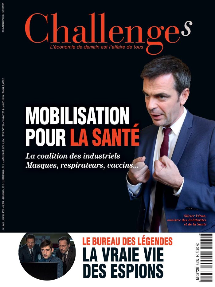 Challenges 09 avril 2020 Challenges N°649 du 09 avril 2020 à télécharger sur iPad