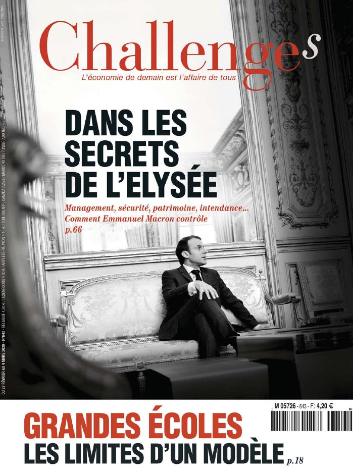 Challenges 27 février 2020 Challenges N°643 du 27 février 2020 à télécharger sur iPad
