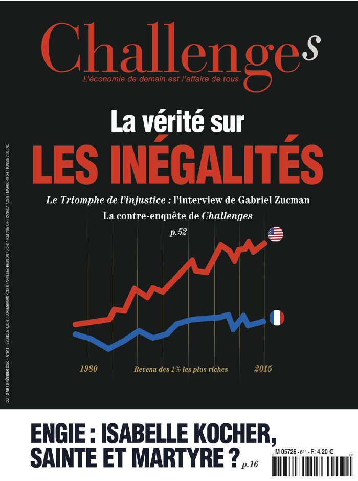 Challenges 13 février 2020 Challenges N°641 du 13 février 2020 à télécharger sur iPad