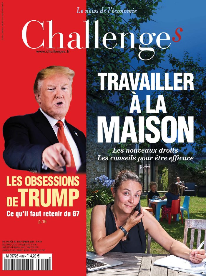 Challenges 29 août 2019 Challenges N°619 du 29 août 2019 à télécharger sur iPad