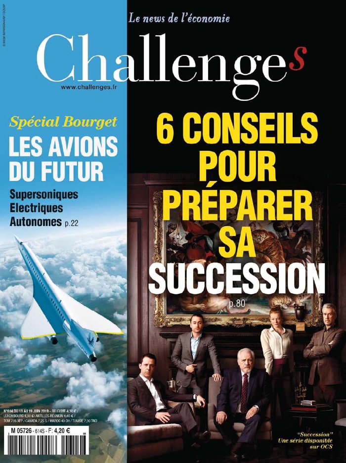 Challenges 13 juin 2019 Challenges N°614 du 13 juin 2019 à télécharger sur iPad