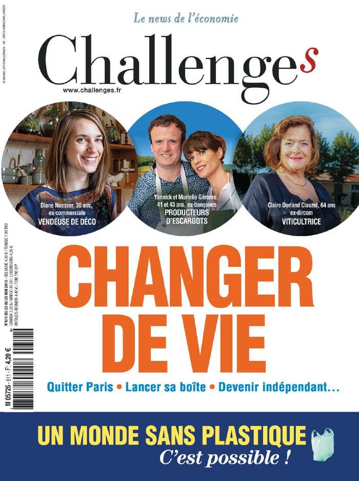 Challenges 23 mai 2019 Challenges N°611 du 23 mai 2019 à télécharger sur iPad