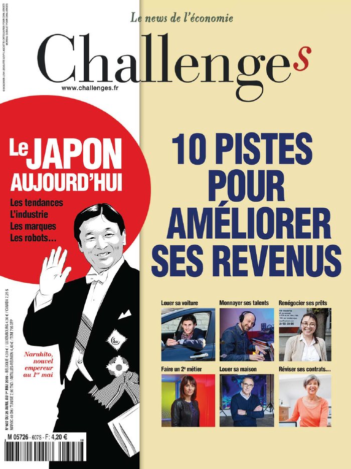Challenges 25 avril 2019 Challenges N°607 du 25 avril 2019 à télécharger sur iPad