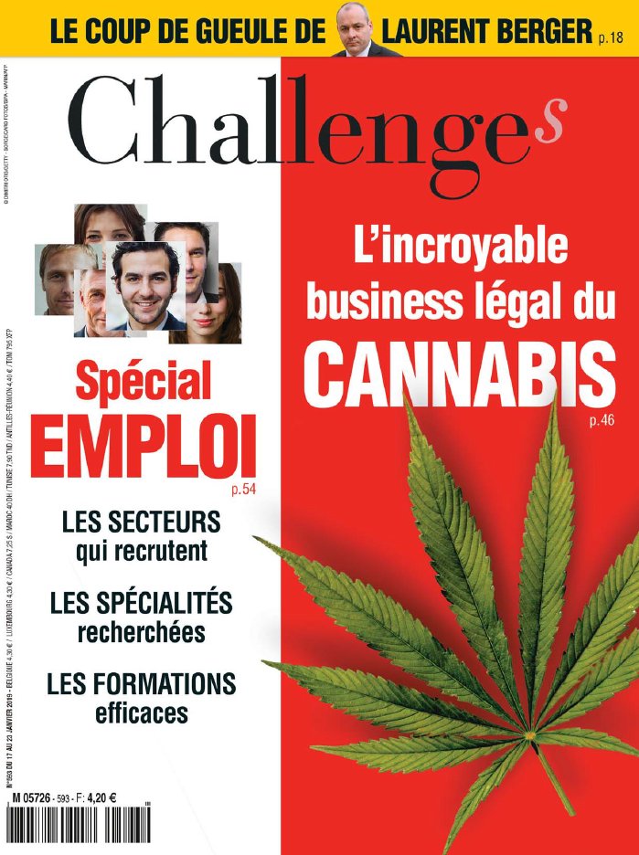 Challenges 17 janvier 2019 Challenges N°593 du 17 janvier 2019 à télécharger sur iPad
