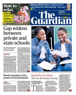 The Guardian N°20210811 du 11 août 2021 à télécharger sur iPad
