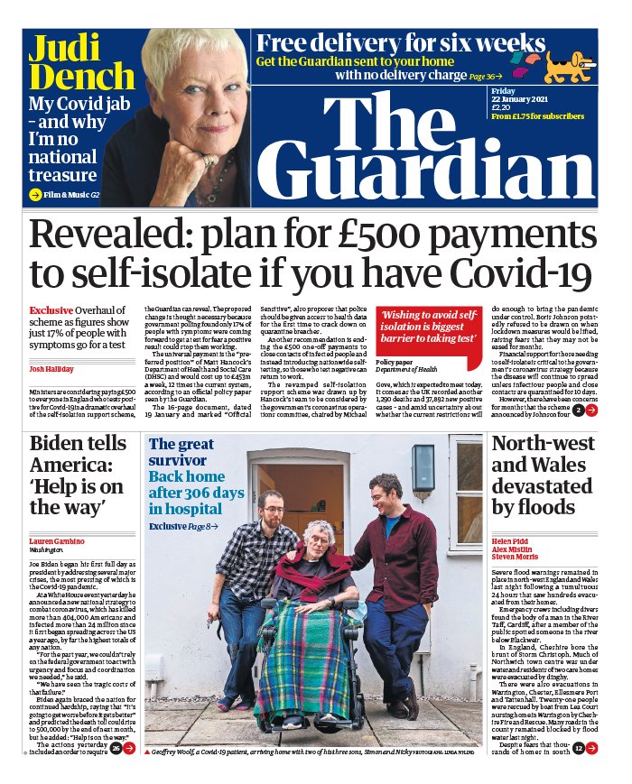 The Guardian du 22 janvier 2021