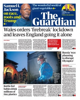 The Guardian N°20201020 du 20 octobre 2020 à télécharger sur iPad