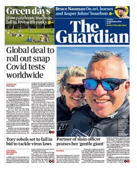 The Guardian N°20200929 du 29 septembre 2020 à télécharger sur iPad
