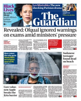 The Guardian N°20200820 du 20 août 2020 à télécharger sur iPad