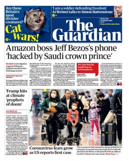 The Guardian N°20200122 du 22 janvier 2020 à télécharger sur iPad