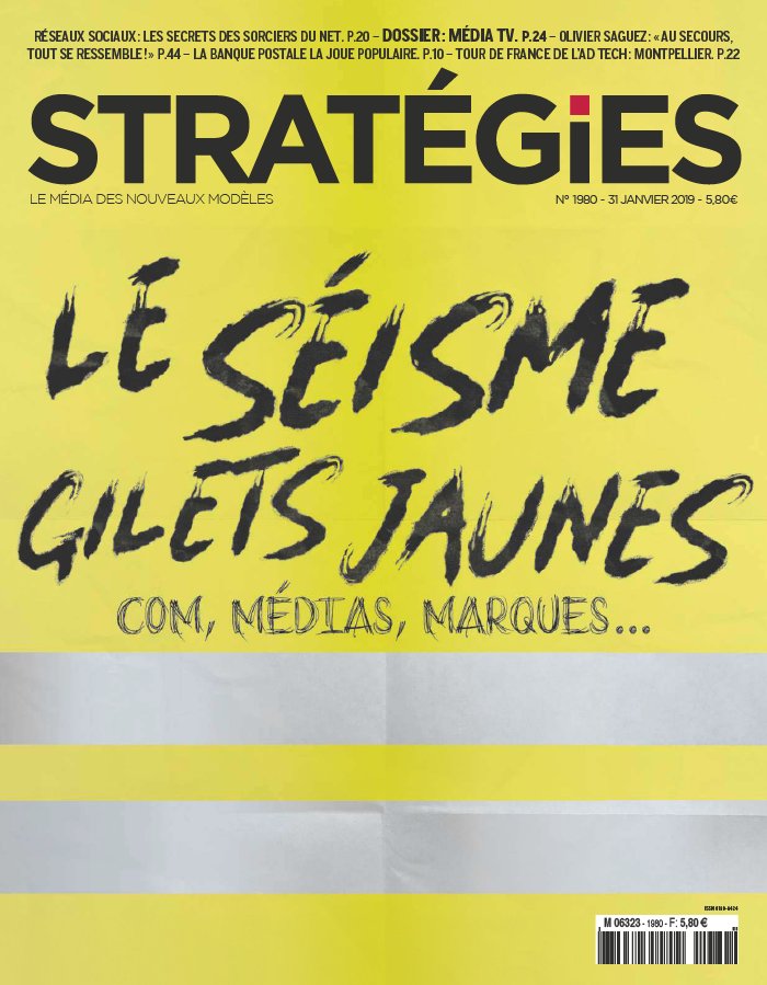 Stratégies 31 janvier 2019 Stratégies N°1980 du 31 janvier 2019 à télécharger sur iPad