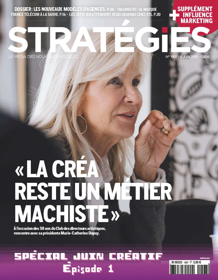 Stratégies 06 juin 2019 Stratégies N°1997 du 06 juin 2019 à télécharger sur iPad