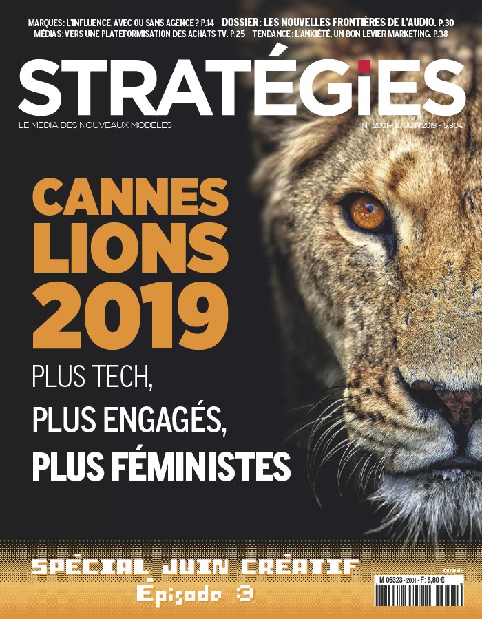 Stratégies 27 juin 2019 Stratégies N°2001 du 27 juin 2019 à télécharger sur iPad