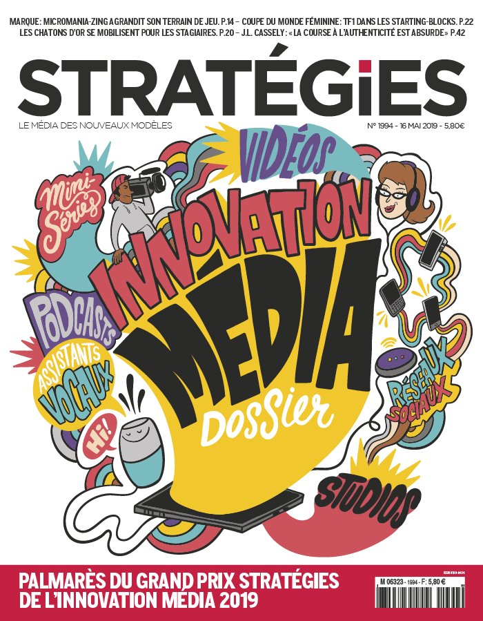Stratégies 16 mai 2019 Stratégies N°1994 du 16 mai 2019 à télécharger sur iPad