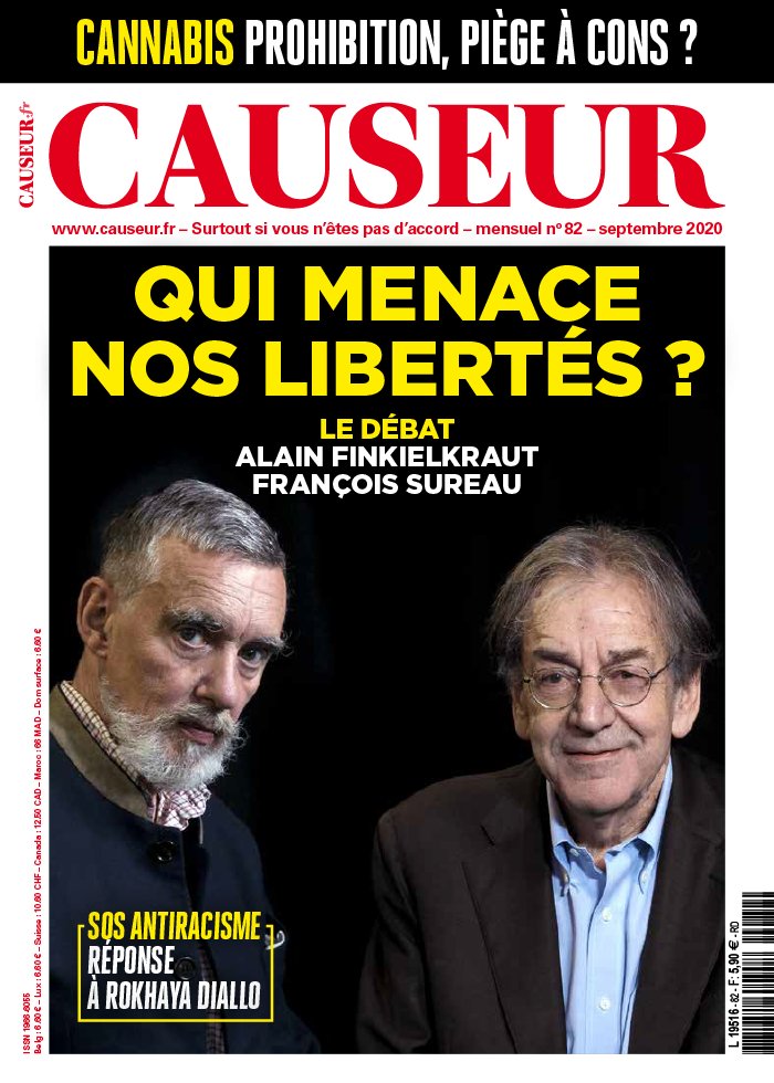 Causeur 02 septembre 2020 Abonnement Causeur Pas Cher avec le BOUQUET ePresse.fr