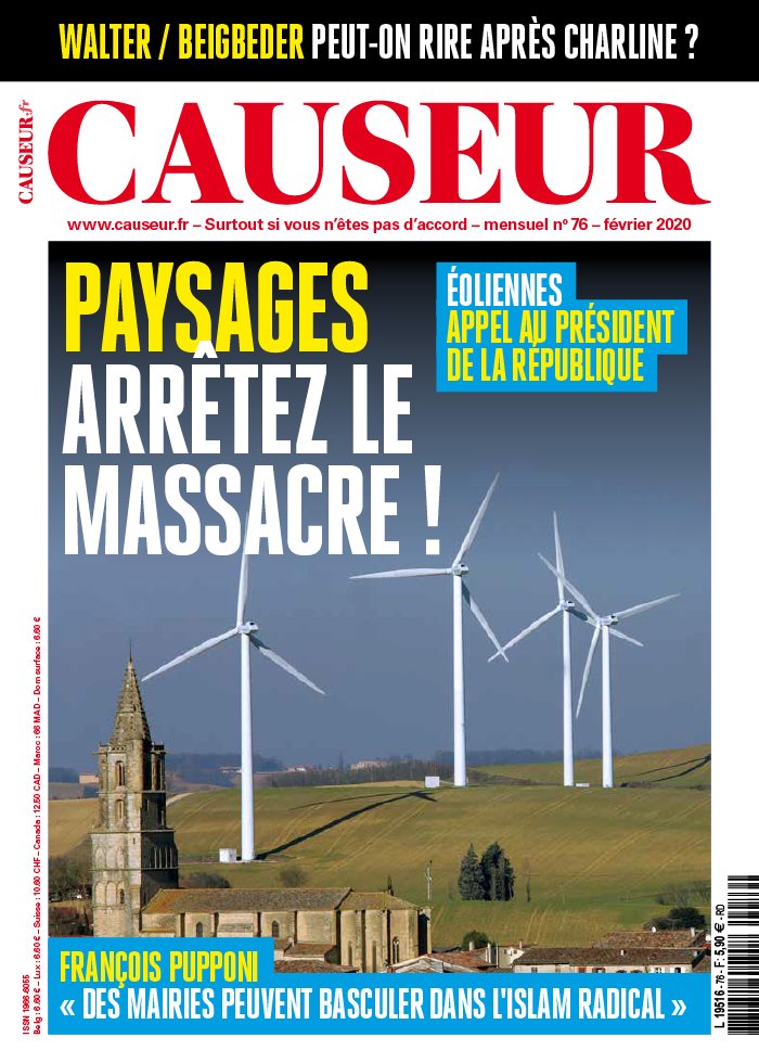 Causeur 04 février 2020 Abonnement Causeur Pas Cher avec le BOUQUET ePresse.fr