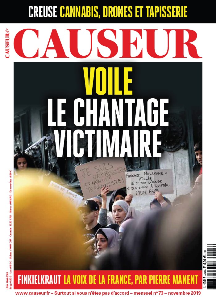 Causeur 04 novembre 2019 Abonnement Causeur Pas Cher avec le BOUQUET ePresse.fr