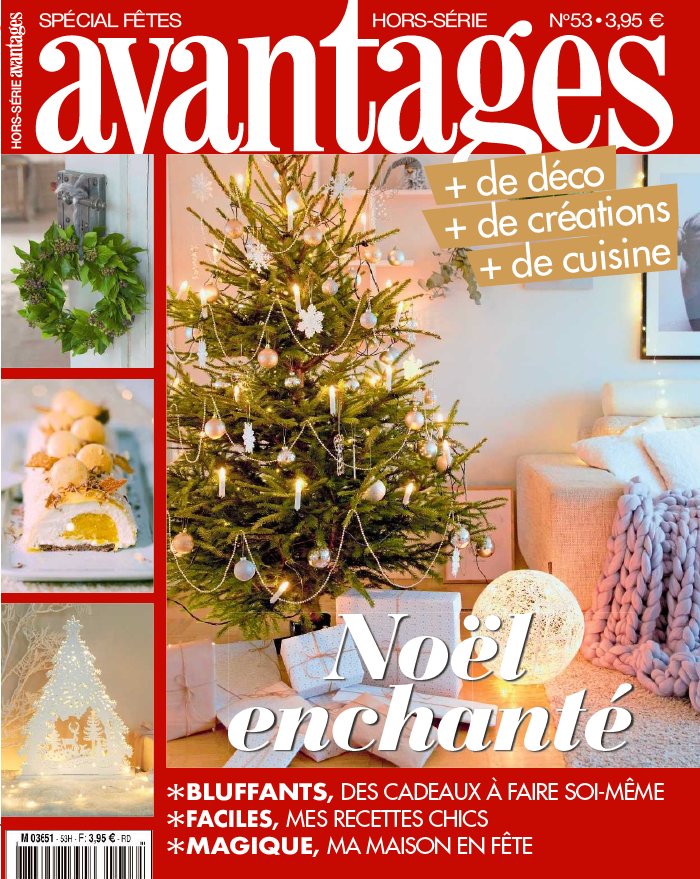 Avantages Hors-Série 15 novembre 2019 Abonnement Avantages Hors-Série Pas Cher avec le BOUQUET ePresse.fr