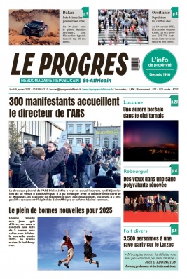 Lisez Le Progrès Saint-Affricain du 09 janvier 2025 sur ePresse.fr