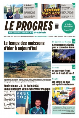 Lisez Le Progrès Saint-Affricain du 23 juillet 2024 sur ePresse.fr