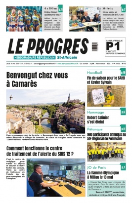 Lisez Le Progrès Saint-Affricain du 09 mai 2024 sur ePresse.fr