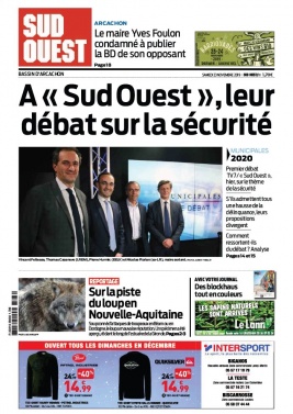 Sud Ouest 23 novembre 2019 Sud Ouest N°20191123 du 23 novembre 2019 à télécharger sur iPad