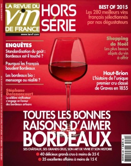 La Revue du Vin de France Hors-série N°29 du 13 novembre 2015 à télécharger sur iPad