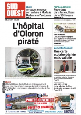 Sud Ouest 10 mars 2021 Sud Ouest N°20210310 du 10 mars 2021 à télécharger sur iPad