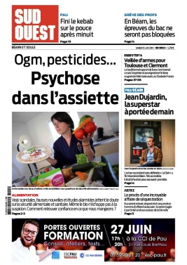 Sud Ouest 15 juin 2019 Sud Ouest N°20190615 du 15 juin 2019 à télécharger sur iPad
