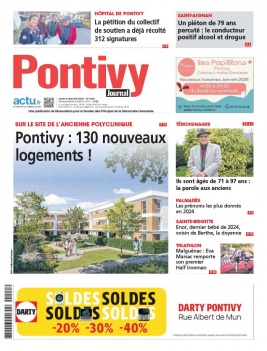 Lisez Pontivy journal du 09 janvier 2025 sur ePresse.fr