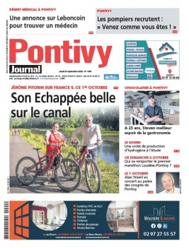Lisez Pontivy journal du 29 septembre 2022 sur ePresse.fr