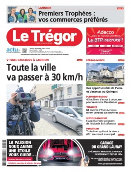 Lisez Le Trégor du 21 novembre 2024 sur ePresse.fr