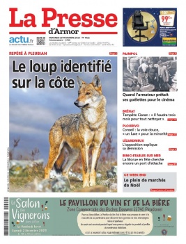 Lisez La Presse D'Armor du 29 novembre 2023 sur ePresse.fr