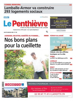 Lisez Le Penthièvre du 29 septembre 2022 sur ePresse.fr