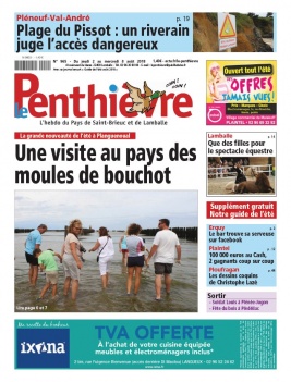 Le Penthièvre N°965 du 02 août 2018 à télécharger sur iPad