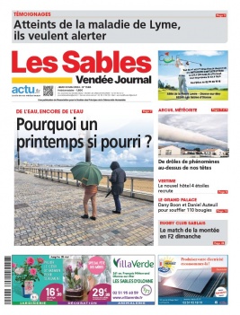 Le Journal Des Sables N°1586 du 23 mai 2024 à télécharger sur iPad