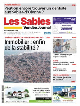 Lisez Le Journal Des Sables du 22 septembre 2022 sur ePresse.fr