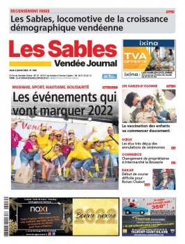 Le Journal Des Sables N°1462 du 06 janvier 2022 à télécharger sur iPad