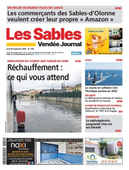 Le Journal Des Sables N°1447 du 23 septembre 2021 à télécharger sur iPad