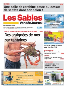Le Journal Des Sables N°1443 du 26 août 2021 à télécharger sur iPad