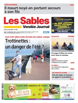Le Journal Des Sables N°1441 du 12 août 2021 à télécharger sur iPad