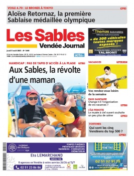 Le Journal Des Sables N°1440 du 05 août 2021 à télécharger sur iPad