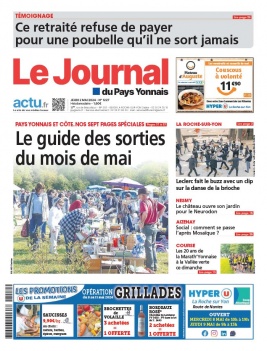 Lisez Le Journal Du Pays Yonnais du 02 mai 2024 sur ePresse.fr