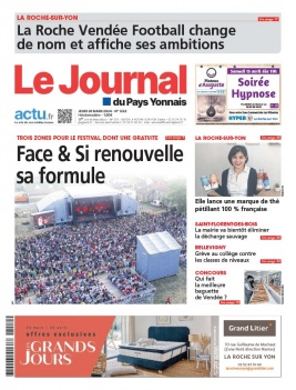 Lisez Le Journal Du Pays Yonnais du 28 mars 2024 sur ePresse.fr