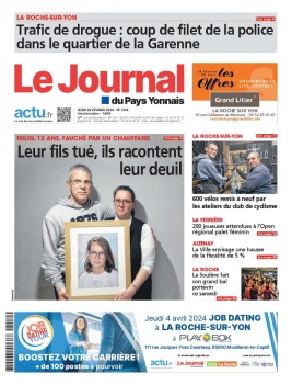 Lisez Le Journal Du Pays Yonnais du 29 février 2024 sur ePresse.fr