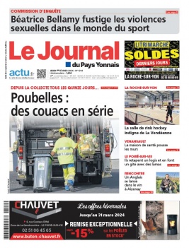 Le Journal Du Pays Yonnais N 1214 du 01 f vrier 2024 t l charger