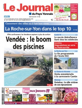 Le Journal Du Pays Yonnais N°1062 du 04 mars 2021 à télécharger sur iPad