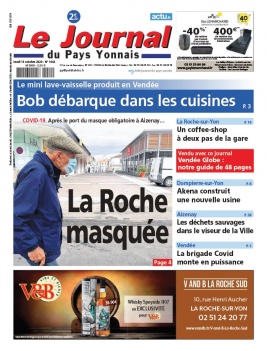 Le Journal Du Pays Yonnais N°1042 du 15 octobre 2020 à télécharger sur iPad