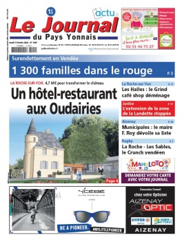 Le Journal Du Pays Yonnais N°1007 du 13 février 2020 à télécharger sur iPad