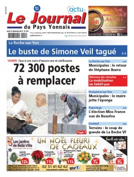 Le Journal Du Pays Yonnais N°999 du 19 décembre 2019 à télécharger sur iPad